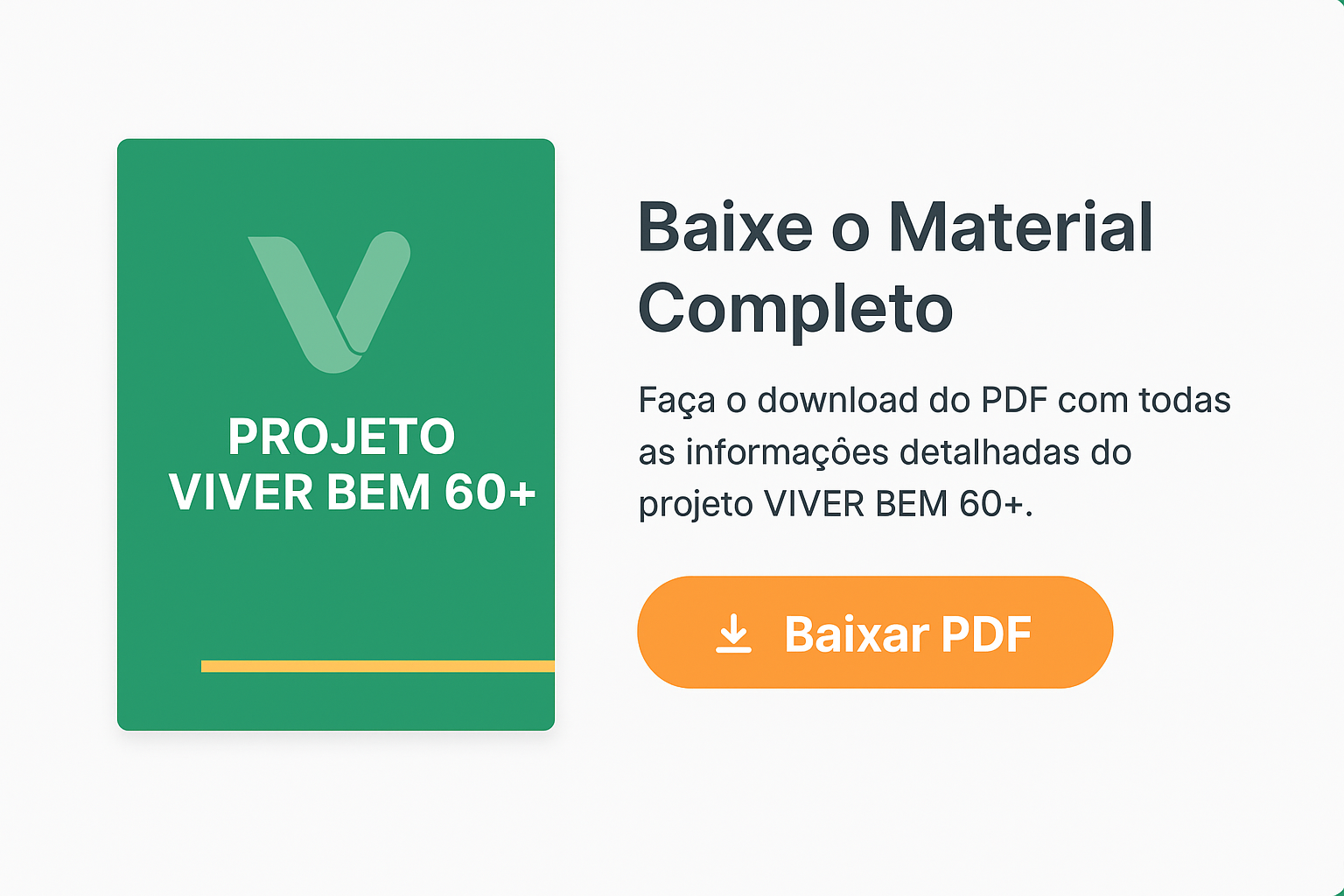 Capa do PDF Viver Bem 60+